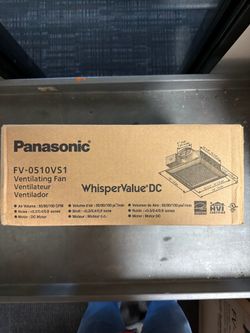 Panasonic FV-0510VS1 whisper value