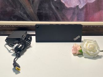 Lenovo Hybrid Docking Station USB-C HDMI Dual DisplayPort w/ 135W Charger - $35