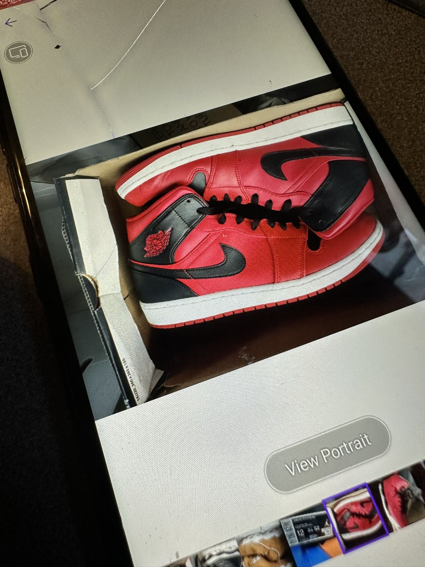 Official jordans and nike Size12