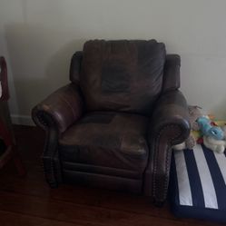 Leather Sofa Set