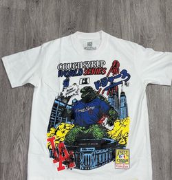 shirt ALLFUL LOTTA COUGH SYRUP DOGERS SHIRT SIZE MEDIUM