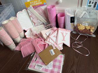 Birthday party “decorations”