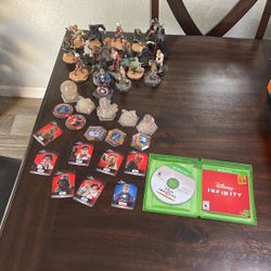 20 Disney Infinity Characters With Worlds And Power Ups With Xbox One Disney Infinity 3.0 Game