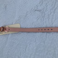 Bond & Co. Blush Pink Pleather Dog Collar, XX-Small,  ($3 each or 2 for $5)