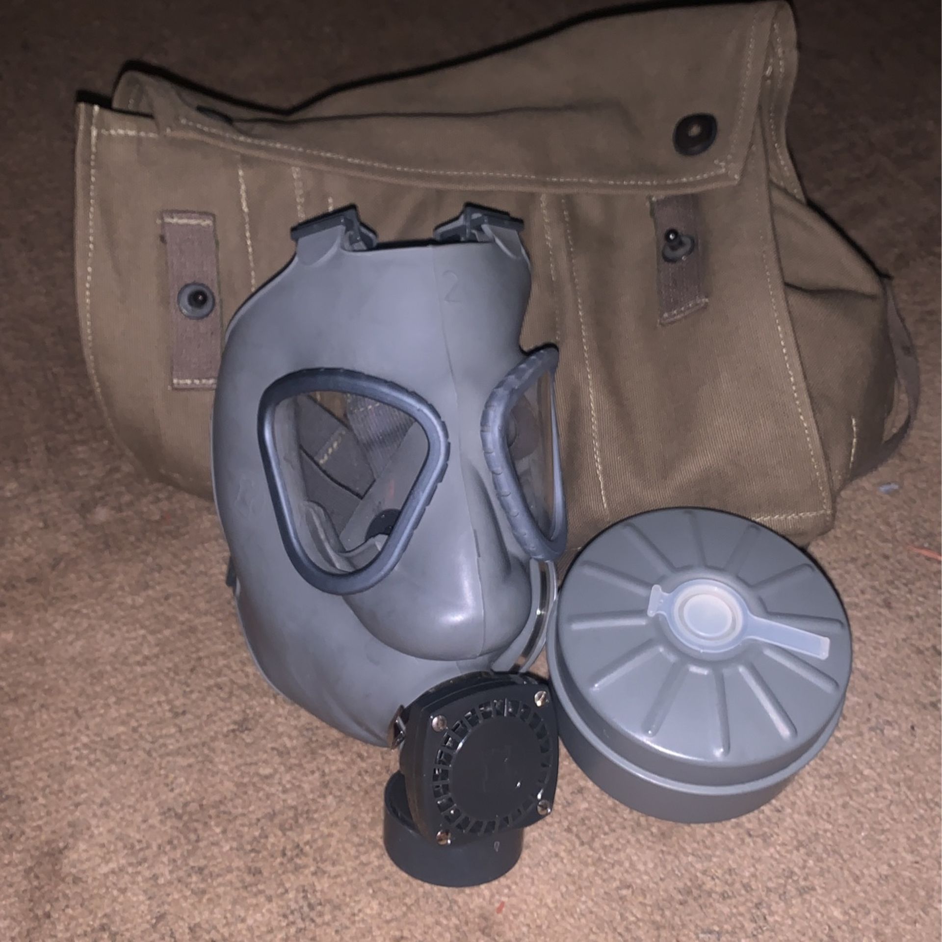 military gas mask