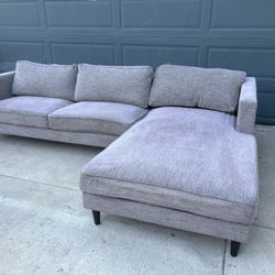 Grey Sectional Cosmo Couch FREE DELIVERY