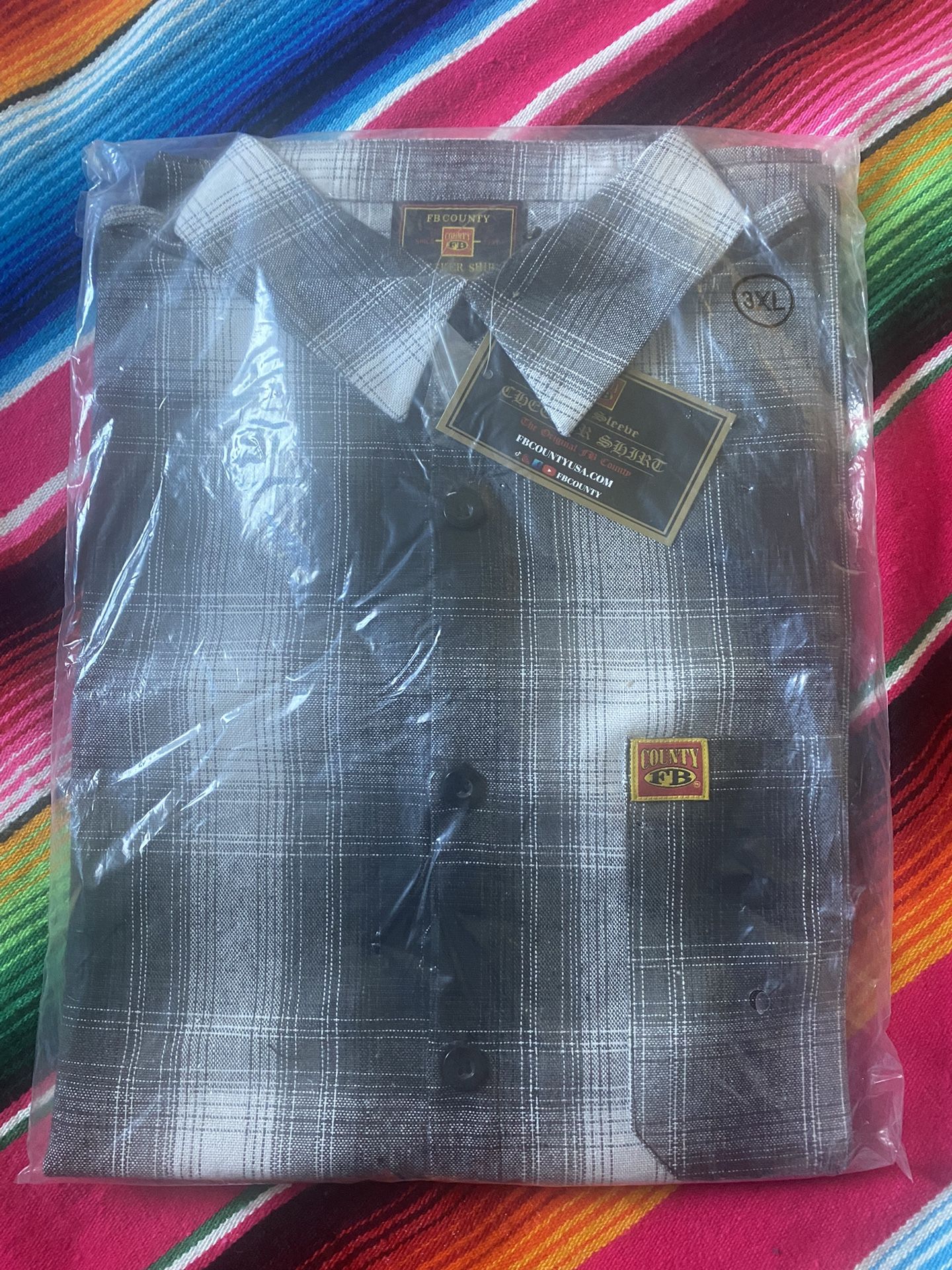 Men’s Fb County Button Up Shirt