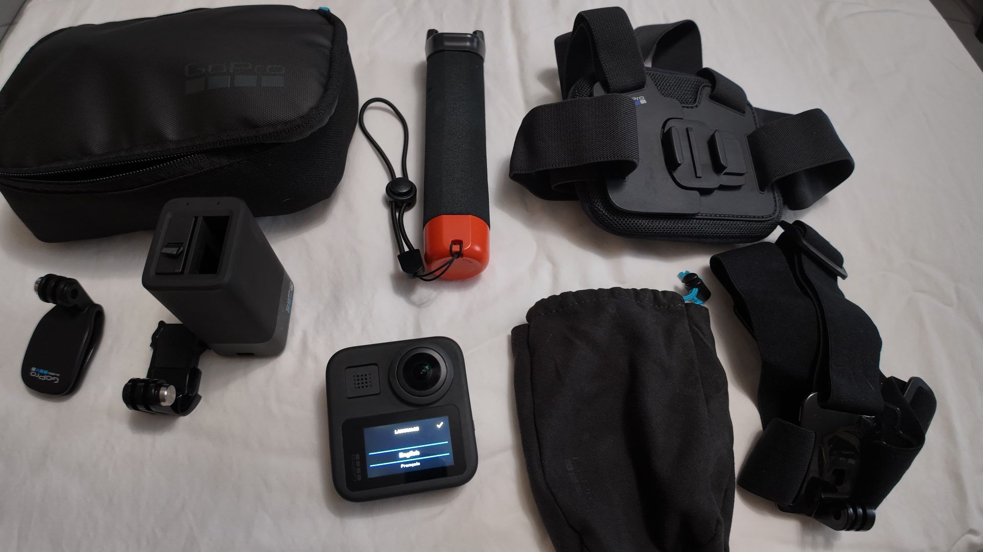 GoPro Max 360 Camera + Full Accessory Kit – Excellent Condition!