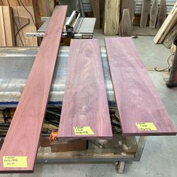 Purple Heart lumber