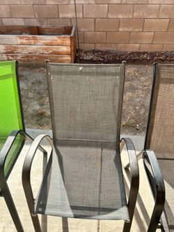 Set of 4 Outdoor Patio Sling Chairs – $100 OBO