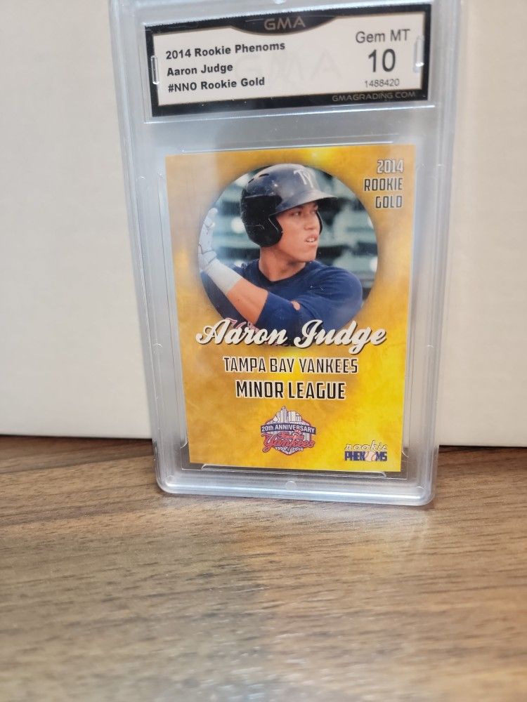 Aaron Judge Rookie Card GMA 10