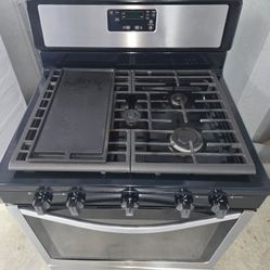 Whirlpool Stainless Steel 5-burner Range/oven