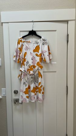 beautiful linen dress “LOFT” size 4