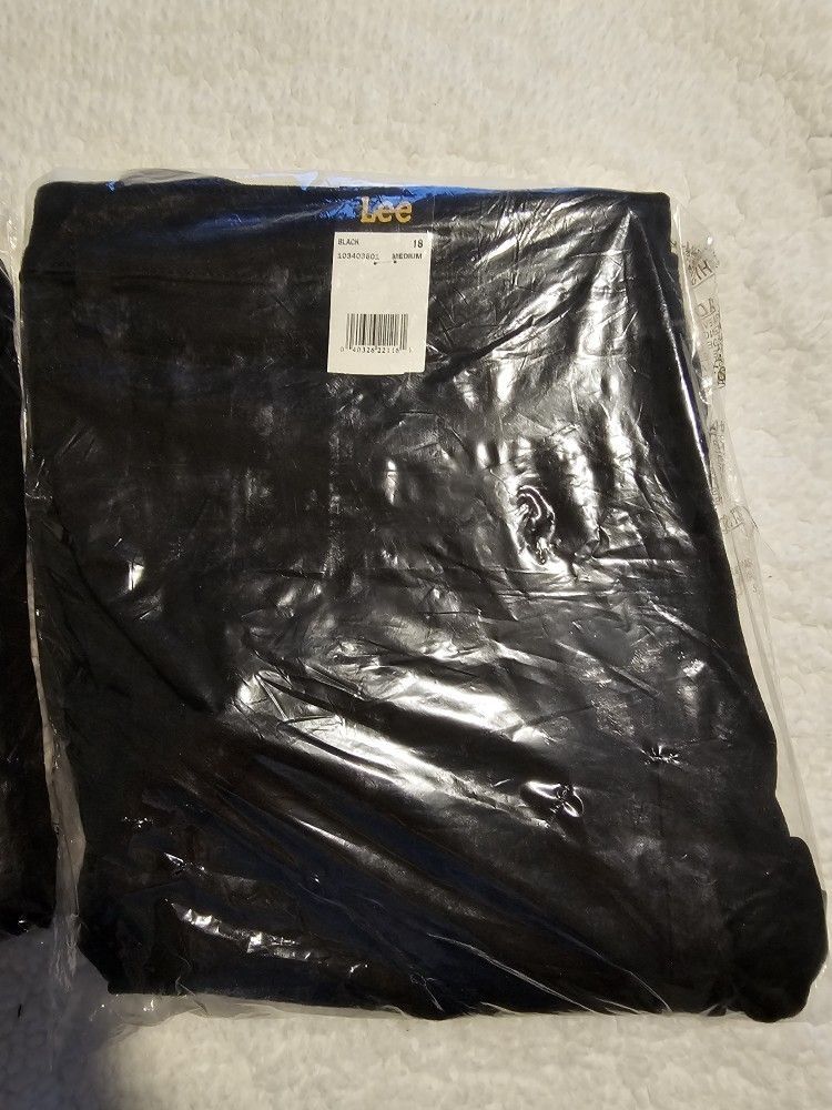Lee Denim Black Pant Size 18 NEW