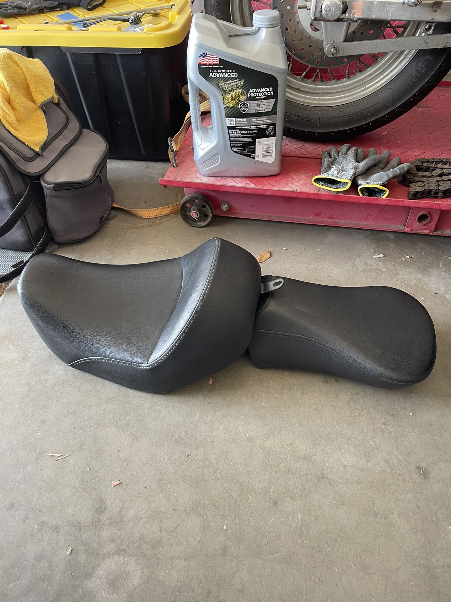 Saddlemen Heels Down Seat For Dyna