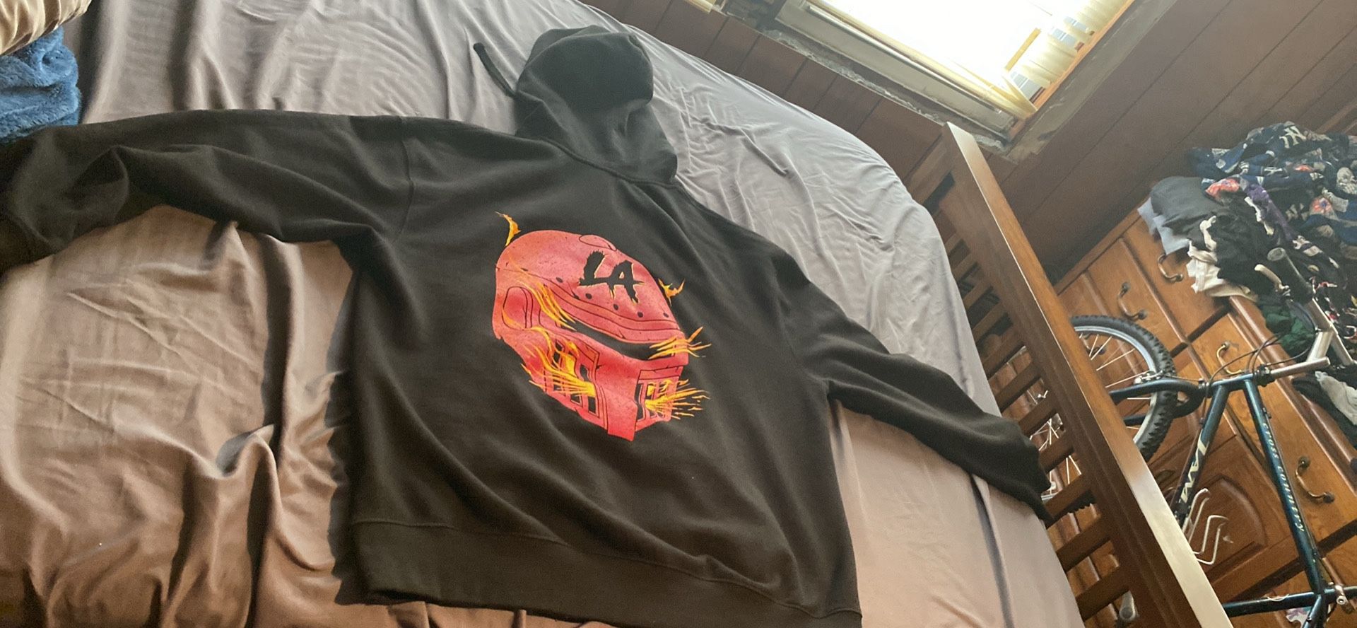 LA Knight WWE Hooded Sweatshirt