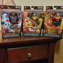He man new eternia figures lot new