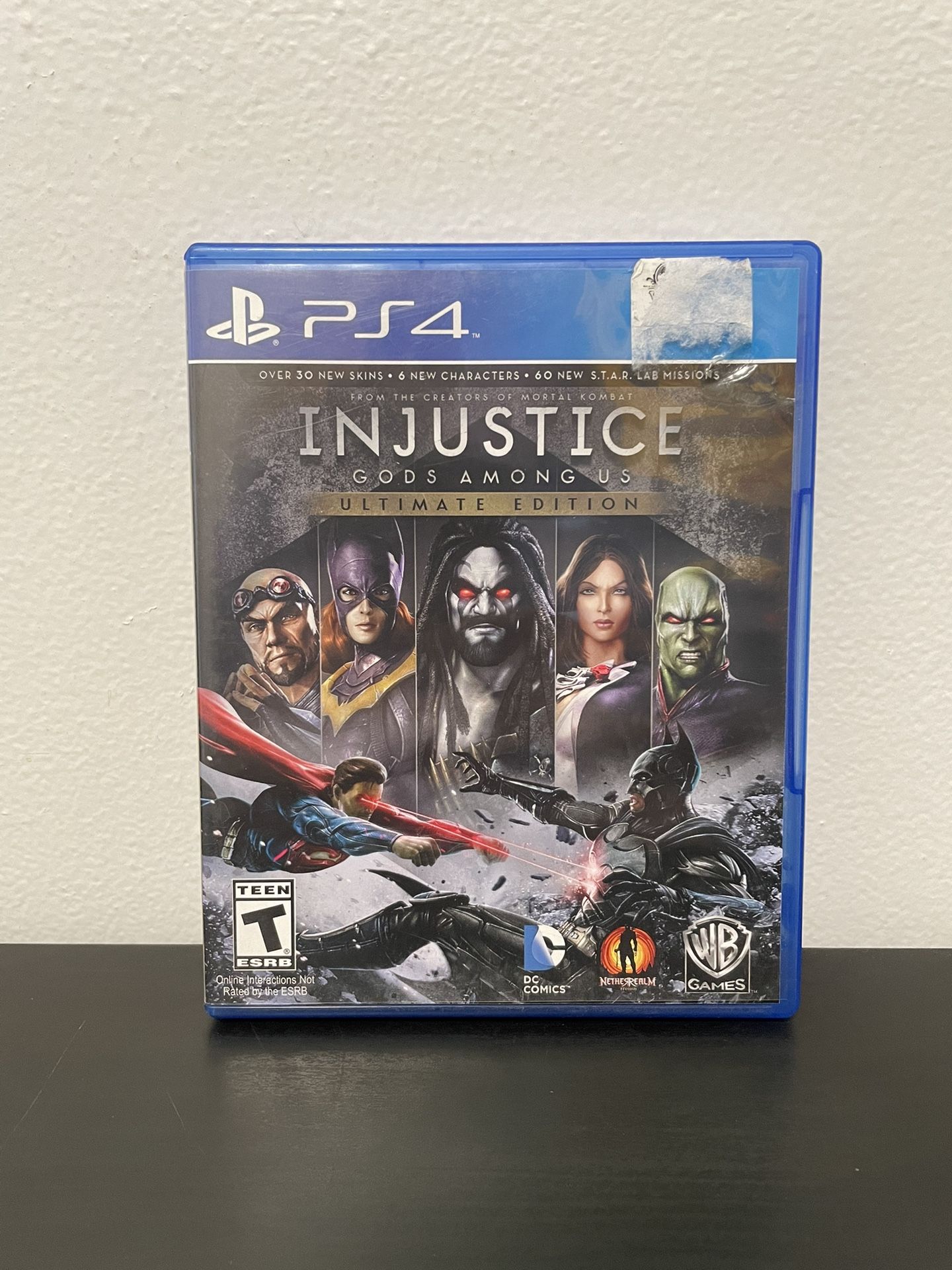 Injustice Gods Among Us Ultimate Edition PS4 Like New CIB PlayStation 4 DC Game