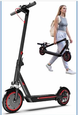 Electric Scooter for Adults, Up to 19/23/25Miles, Built in Side/Turn Light, 8.5/10" Honeycomb Solid