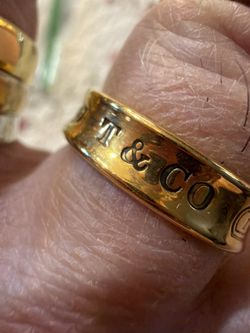 18k Yellow Gold Original Tiffany Company Ring