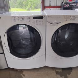 Kenmore Elite Washer Drayer Set Large Capacity Comes With 3 Month Warranty Delivery Available 
