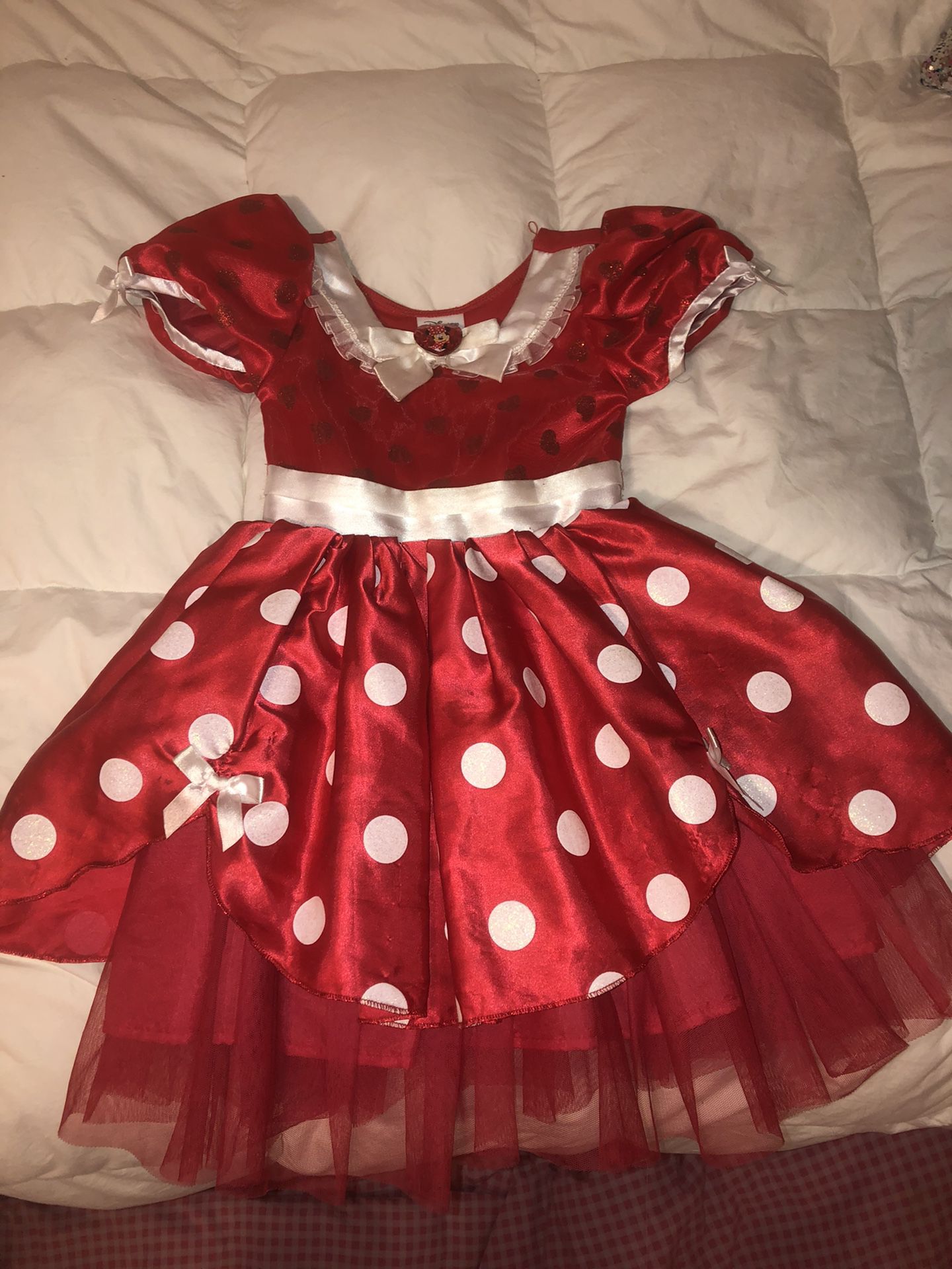 MINNIE MOUSE Costume From Disney Store Size 4