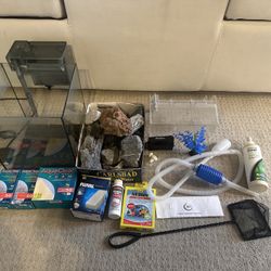 Fish Tank And Accessories 
