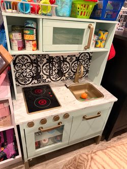 IKEA custom play kitchen