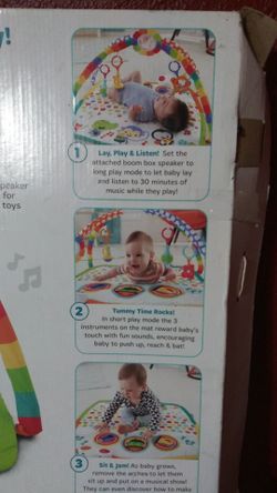 Baby musical play mat
