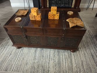 Coffee table and 2 couch end tables
