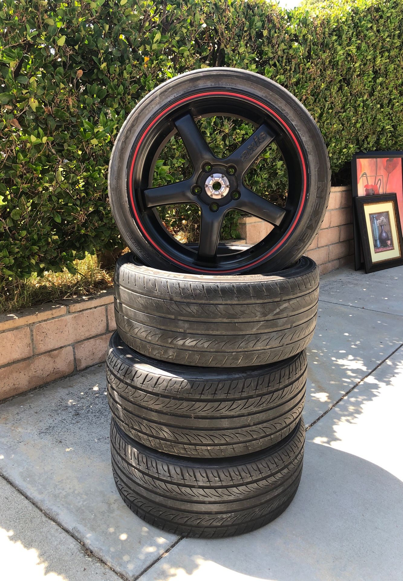 Used Rims size 18 and 5 holes