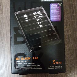WD_BLACK P10 - HIGH PERFORMANCE GAME DRIVE.