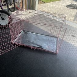 Extra Large Dog Crate *Pink