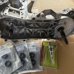 Honda AF18 Dio Engine Block Big Spline Crank Conversion Block