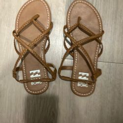 Brand New billabong Brown Sandal Size 7