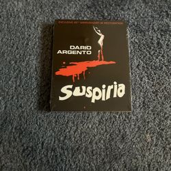 Suspiria 1977 Limited Edition Blu-Ray Steelbook with Slipcover OOP Dario Argento Synapse New