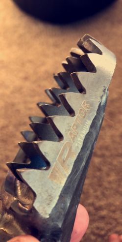 Raptor Titanium foot pegs for KTM 2013 and newer