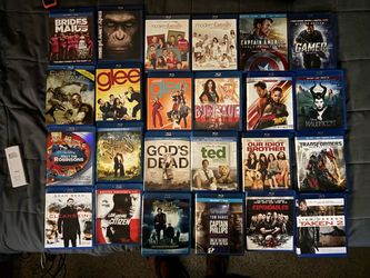 Blu-ray Movie & TV Collection – 24 Titles