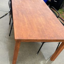 Hevea Solid Wood Table 80x40 Brand New In Box