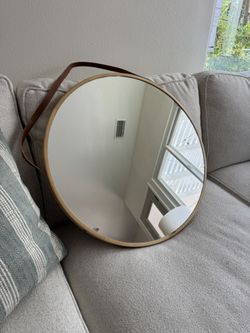 West Elm Circle Mirror 24”