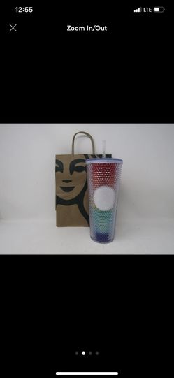 Limited Edition Starbucks 2020 Rainbow Studded Cup