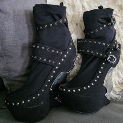 Hades Footwear Blade Wedge Heels