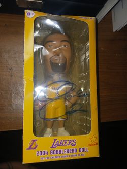 *Autographed* Derek Fisher Bobblehead
