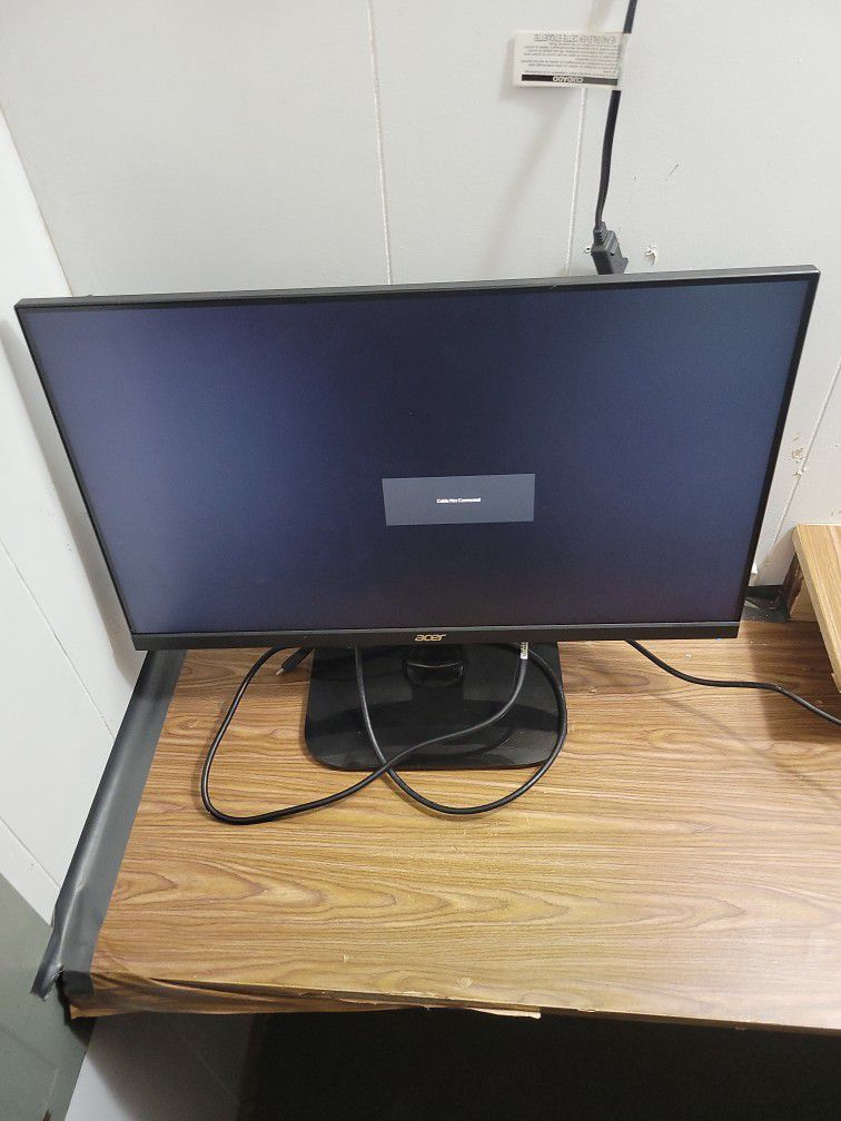 24 In Acer Monitor Barely Used