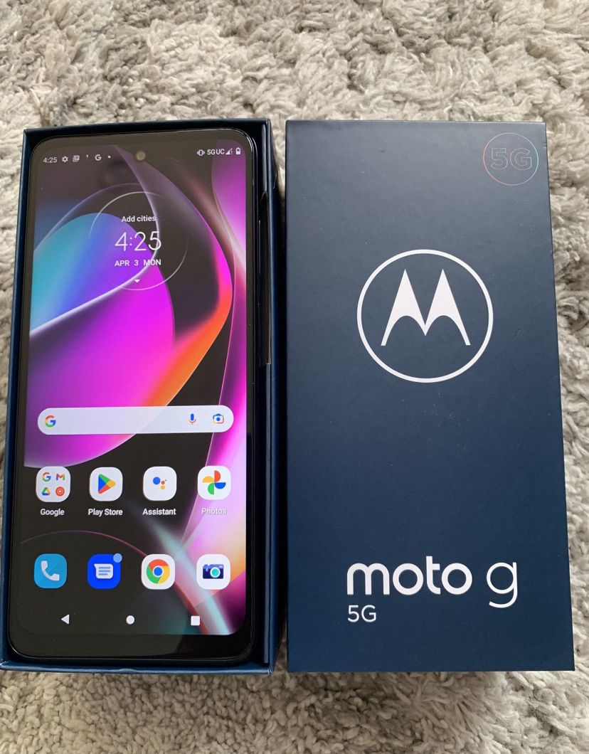 Motorola moto 5g cell phone