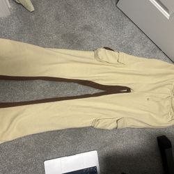 Flared Cargo Sweatpants