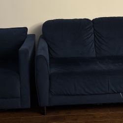 Ashley Furniture Navy Blue Couches 
