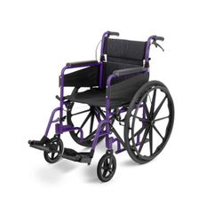 Standard Folding Wheelchair with Footrests