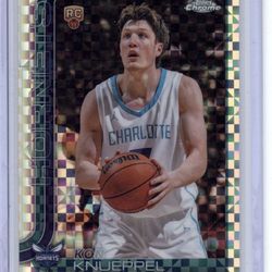 Topps Chrome 2025-26 Kon Knueppel #254 X-Fractor Rookie Charlotte Hornets