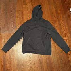 Men’s Dark Gray TekGear Ultra Soft Fleece Hoodie Size Medium 